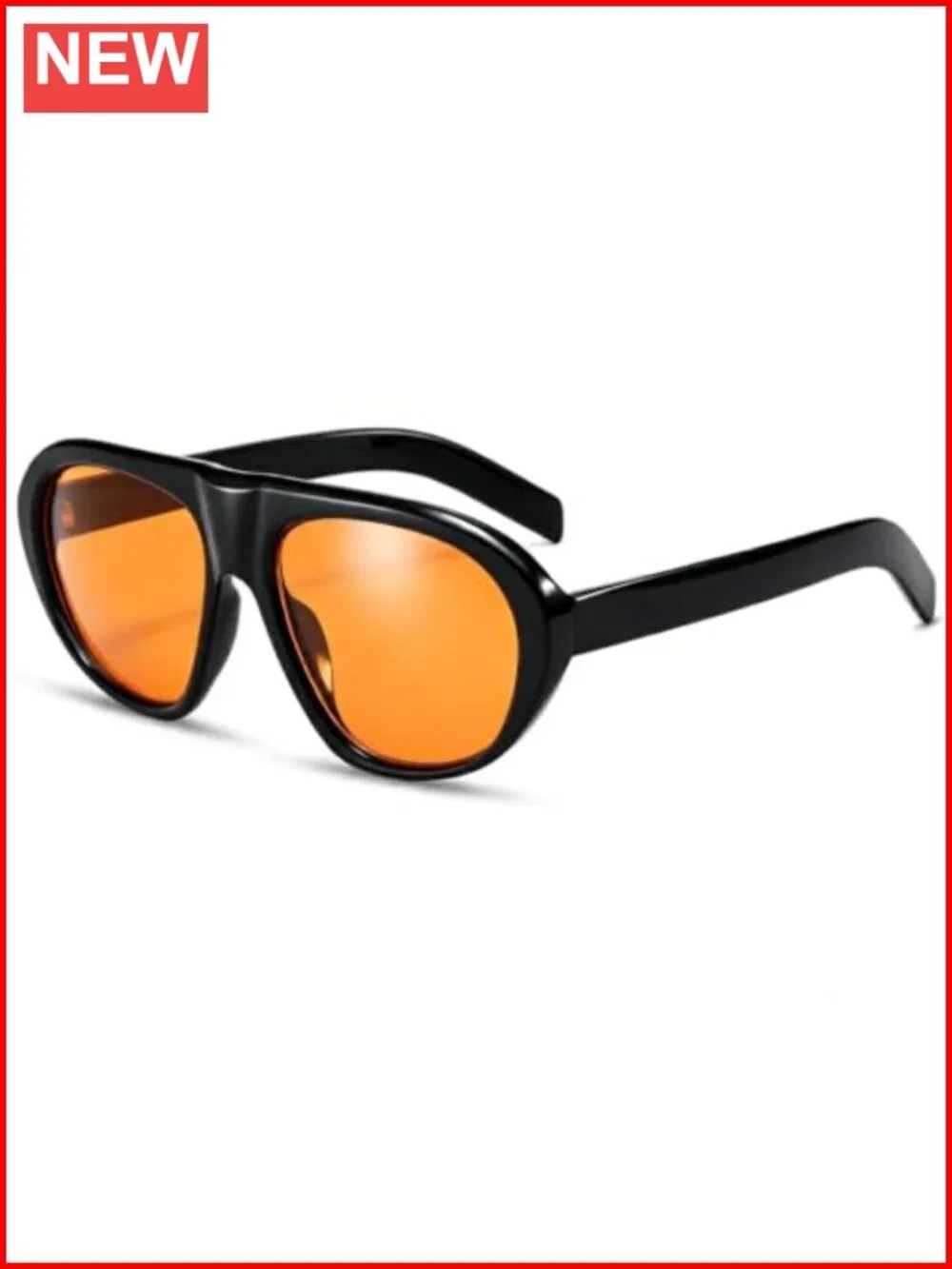Oversized Retro Aviator Sunglasses for Women Men